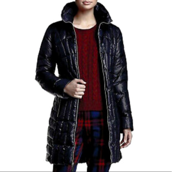 Guess Jackets & Blazers - GUESS puffer Jacket L square stitch puffy zipper